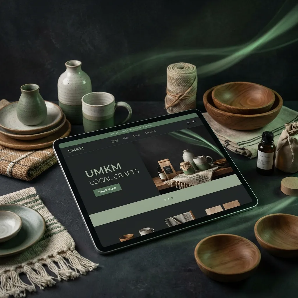 Website UMKM Dashboard